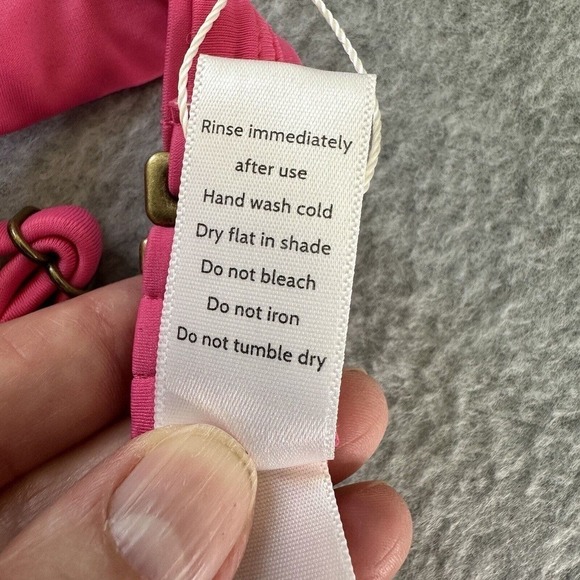 Andie The Santorini Top Women Sz XL Classic Triangle Bikini Adjustable Straps - Picture 8 of 12